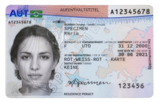 Beispiel Aufenthaltstitel